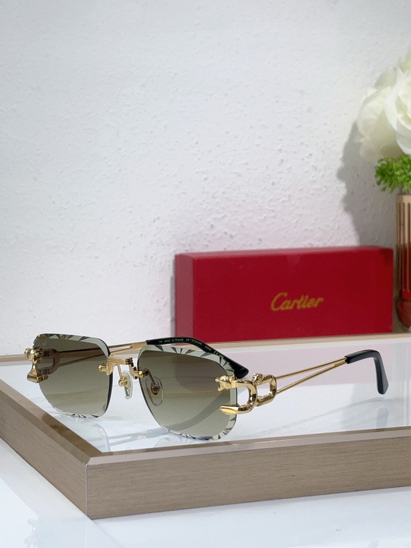 Cartier Sunglasses AAAA-11085