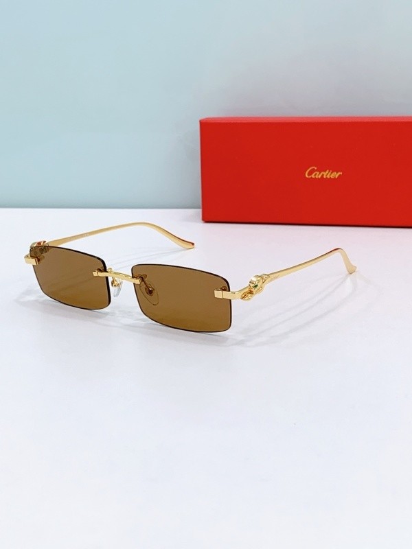 Cartier Sunglasses AAAA-8556