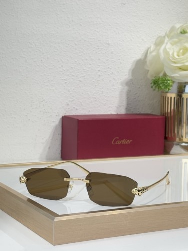 Cartier Sunglasses AAAA-9418