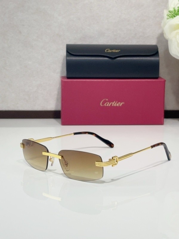 Cartier Sunglasses AAAA-8742