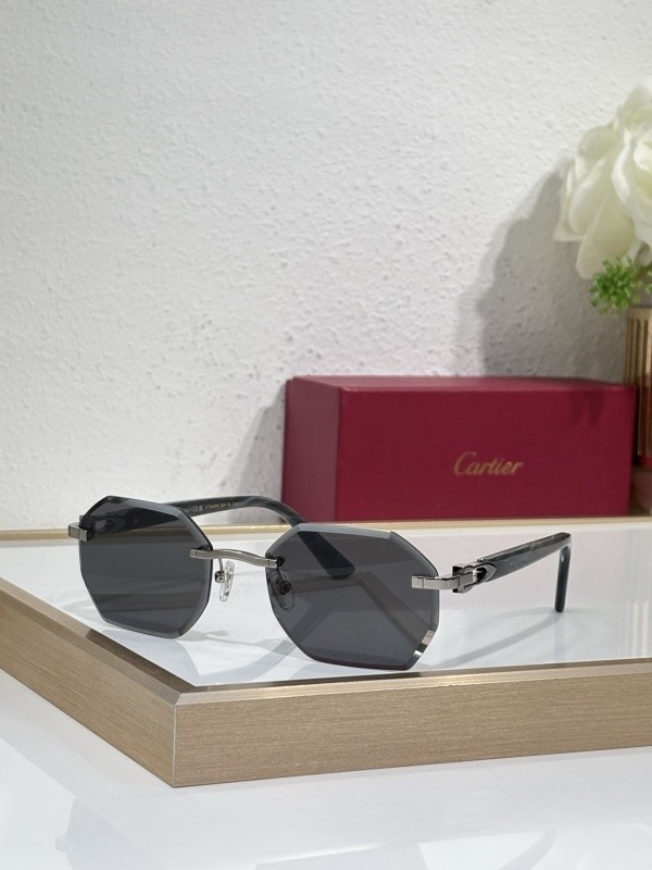 Cartier Sunglasses AAAA-9237