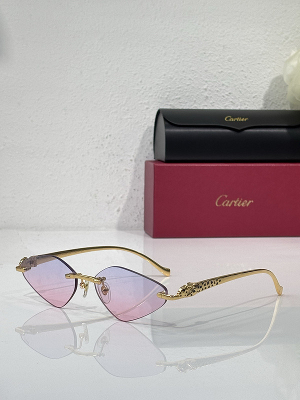 Cartier Sunglasses AAAA-9672