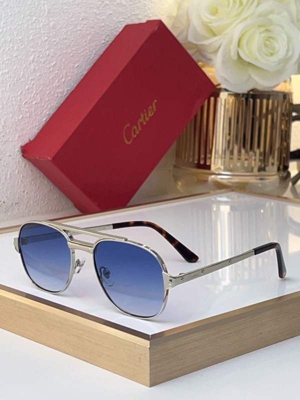 Cartier Sunglasses AAAA-8624