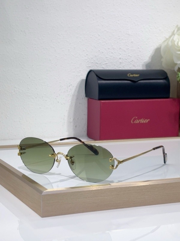 Cartier Sunglasses AAAA-9013