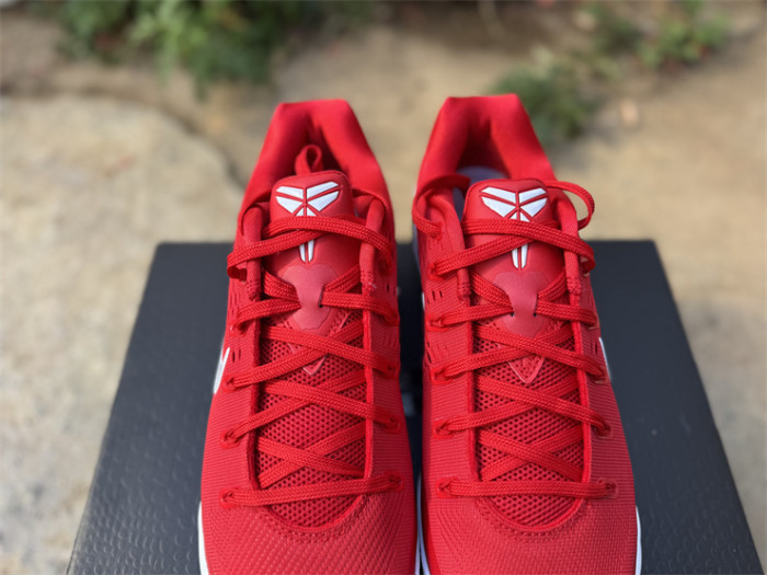 Authentic Nike Kobe 9 EM Low Protro TB University Red