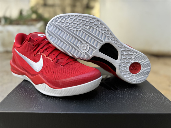 Authentic Nike Kobe 8 Protro University Red