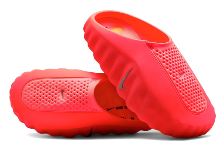 Nike Mind 001 Slide Solar Red
