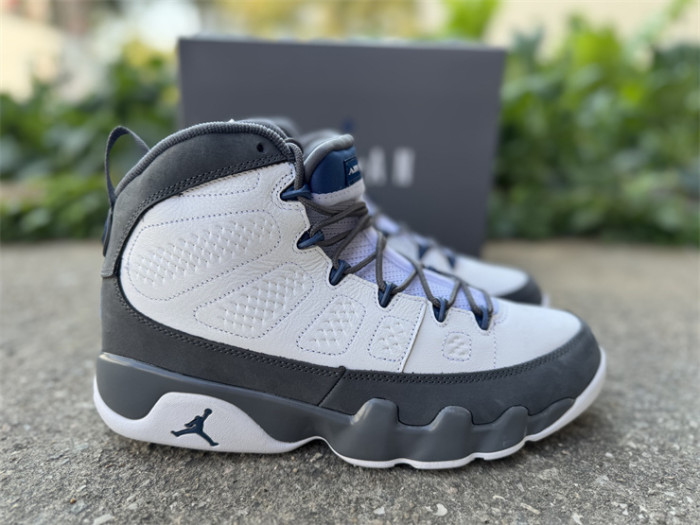 Authentic Air Jordan 9  Flint Grey