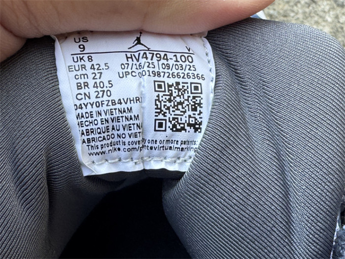 Authentic Air Jordan 9  Flint Grey