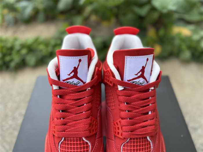 Authentic Air Jordan 4 Red