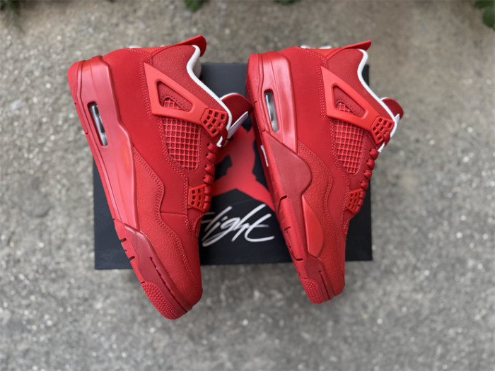Authentic Air Jordan 4 Red