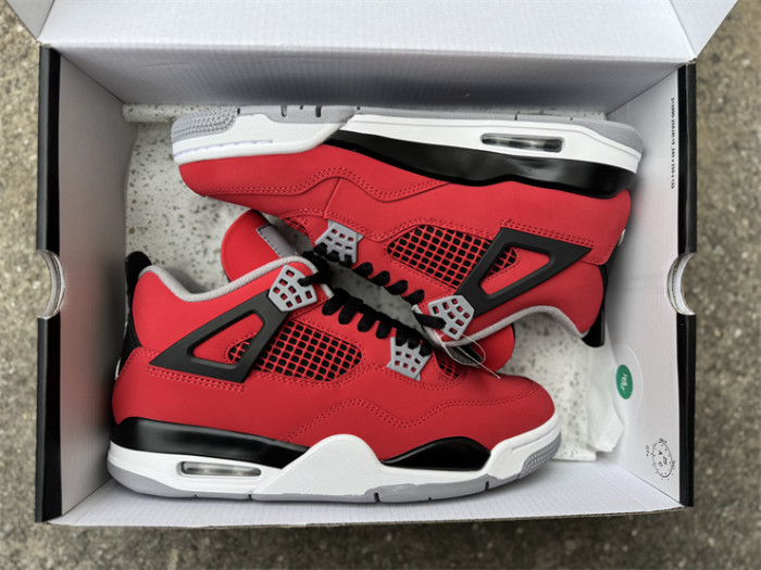 Authentic  Air Jordan 4 Toro Bravo