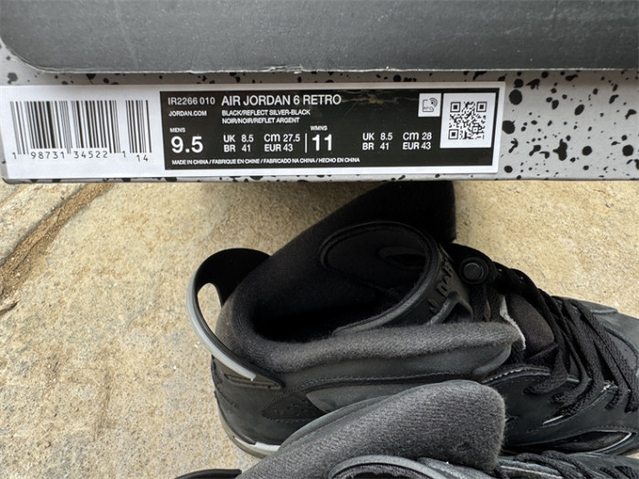 Authentic  Air Jordan 6 Cap and  Gown