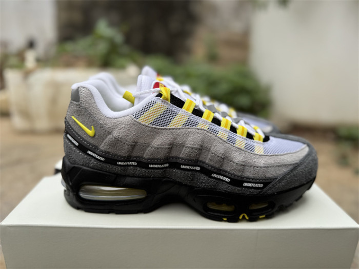 Authentic Nike Air Max 95 SP Undefeated Geo Shanghai Opti Yellow