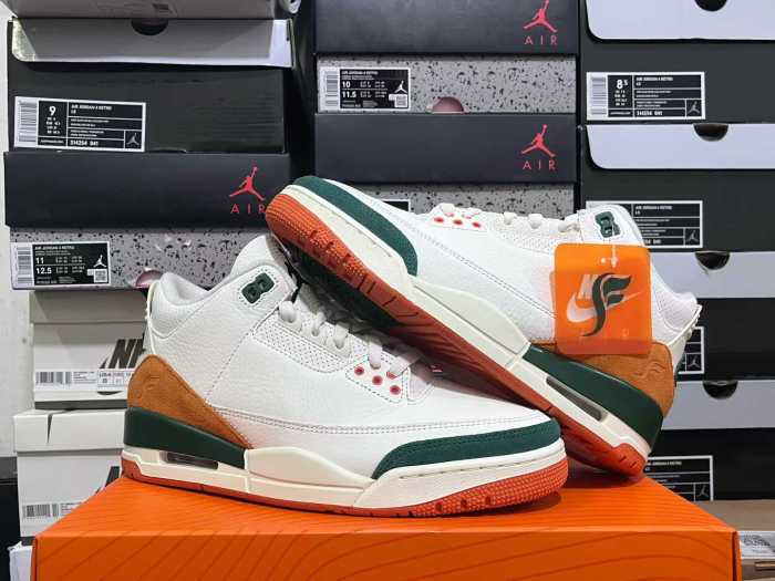 Authentic Air Jordan 3 Retro SP SoleFly Miami