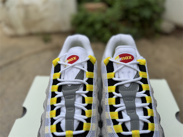 Authentic Nike Air Max 95 SP Undefeated Geo Shanghai Opti Yellow