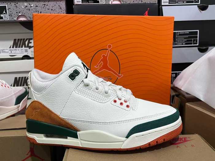 Authentic Air Jordan 3 Retro SP SoleFly Miami