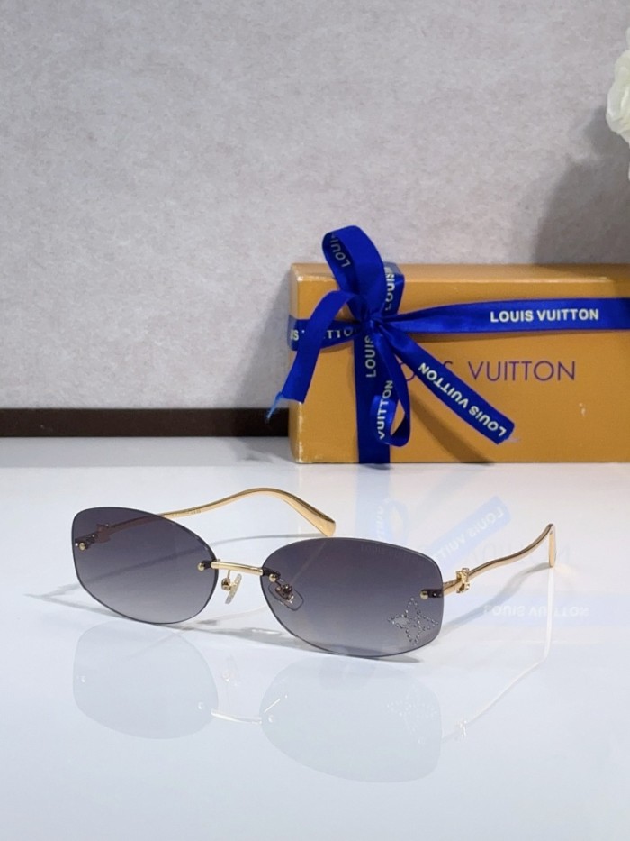 LV Sunglasses AAAA-7019