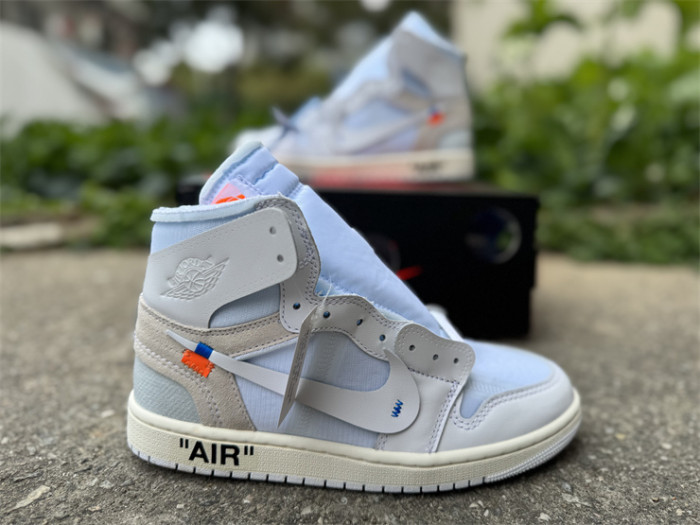 Authentic Virgil Abloh Archive x Air Jordan 1 High OG “Alaska”
