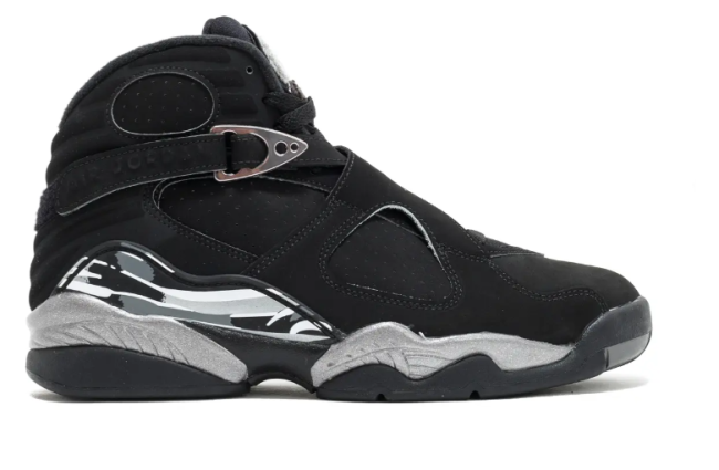 Authentic Air Jordan 8 Retro Chrome