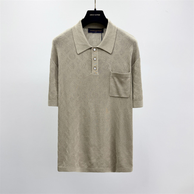 LV Shirt High End Quality-1389