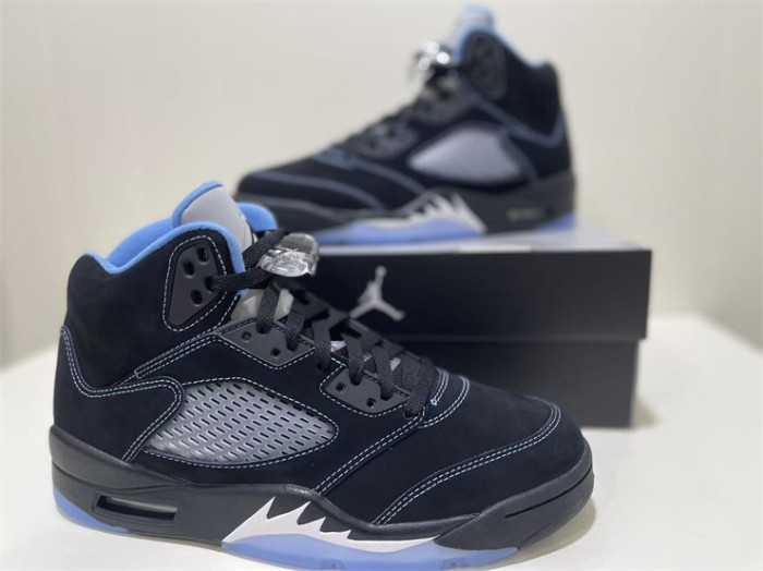 Authentic Air Jordan 5 Retro LS 'UNC'