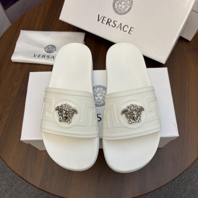 Versace men slippers 1：1 quality-080