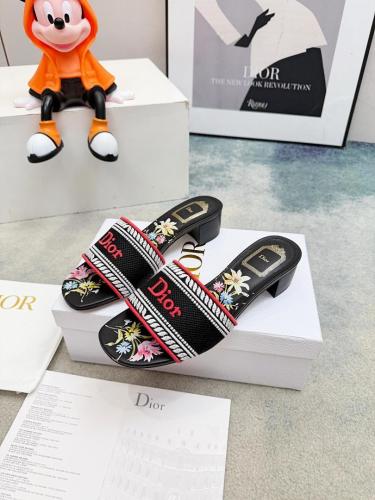 Dior women slippers 1：1 quality-434
