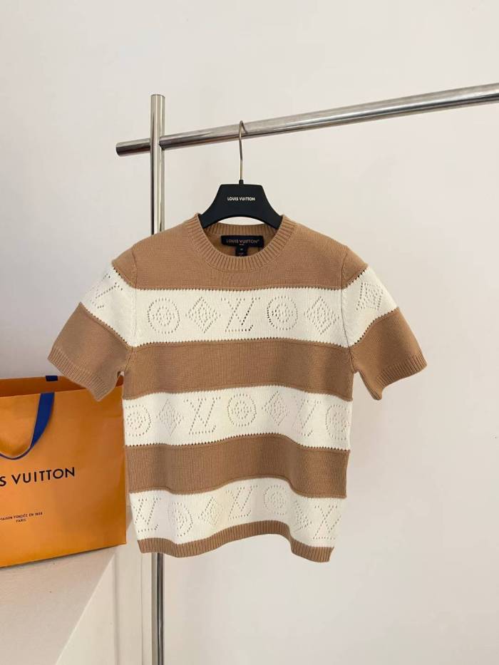 LV Shirt High End Quality-1399