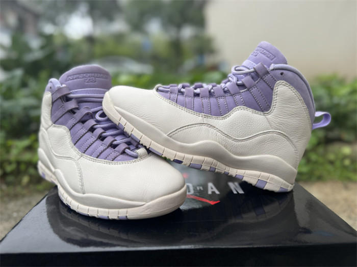 Authentic Air Jordan 10 Retro  Hydrangeas