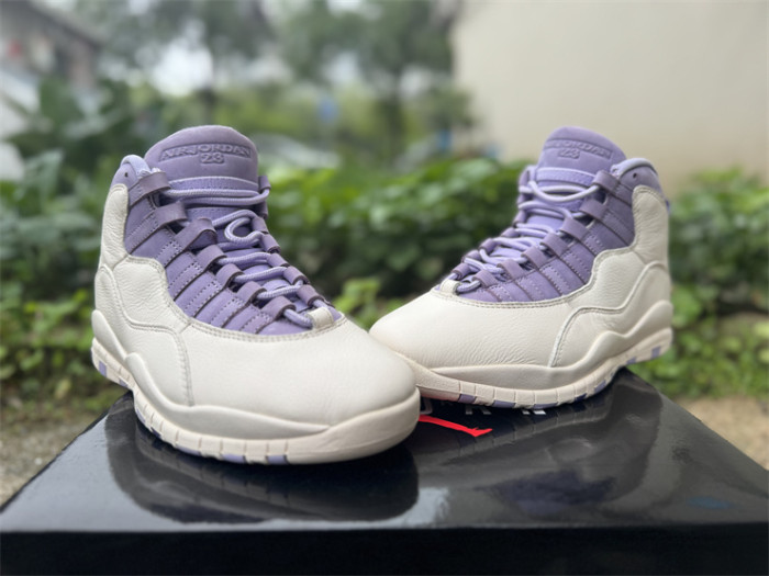 Authentic Air Jordan 10 Retro  Hydrangeas