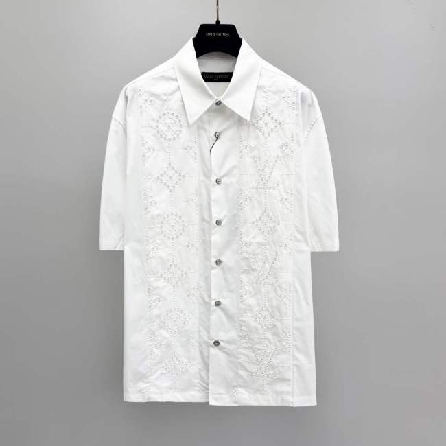 LV Shirt High End Quality-1413