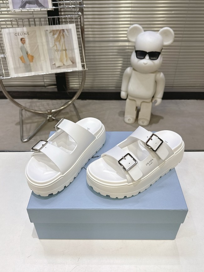 Prada women slippers 1:1 quality-181