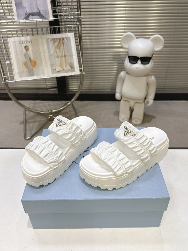 Prada women slippers 1:1 quality-183