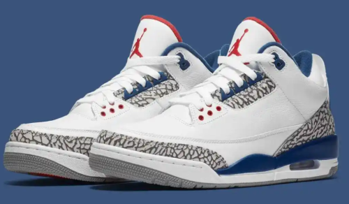 Authentic Air Jordan 3 “True Blue”  2026