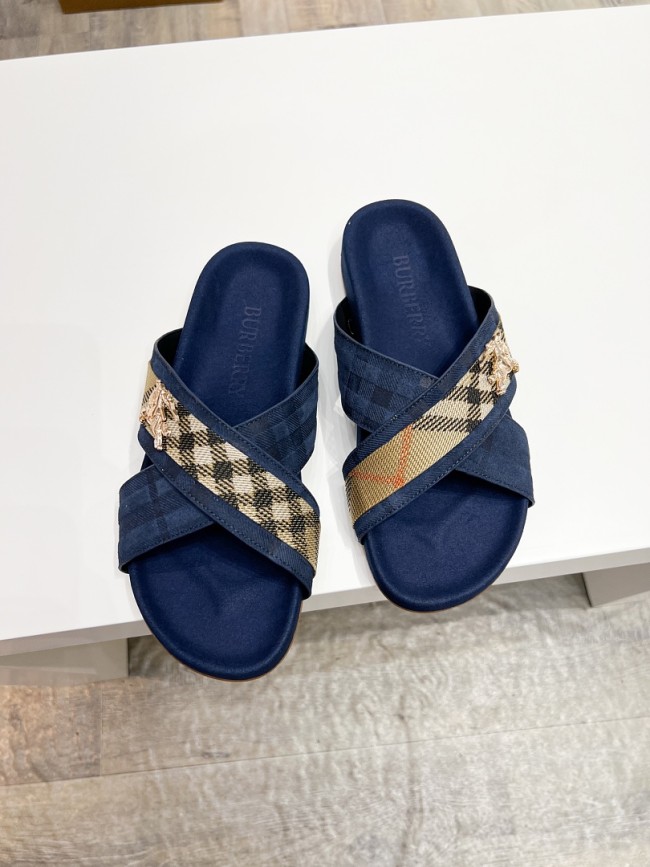 Burberry men slippers 1:1 quality-010