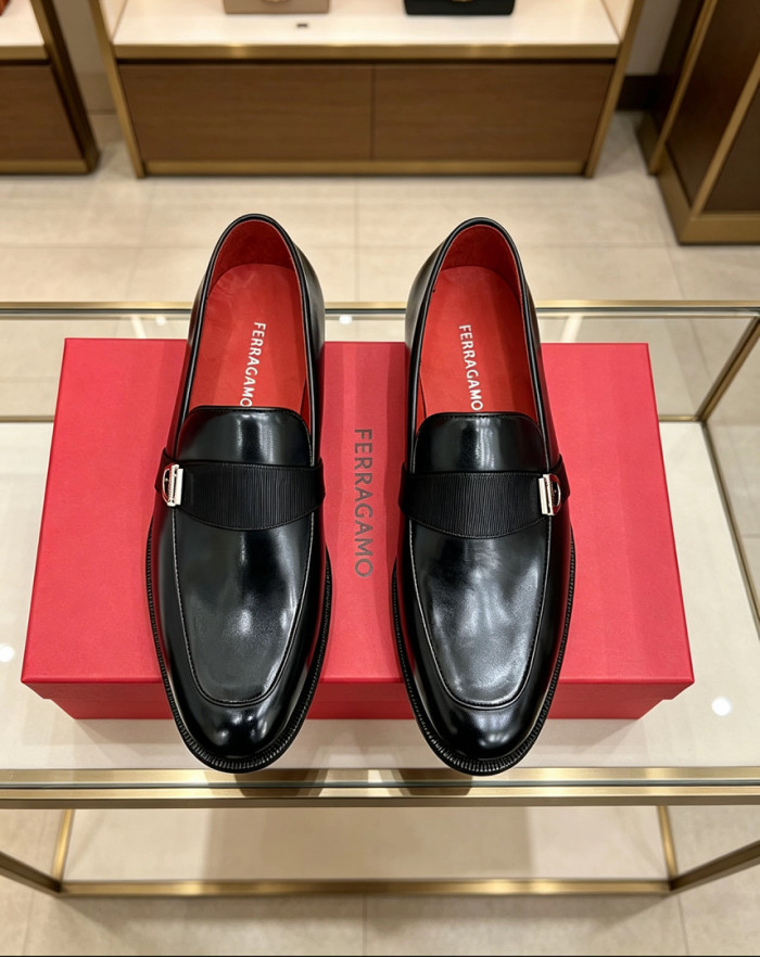 Super Max Ferragamo Shoes-093