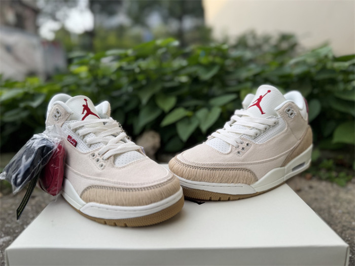 Authentic Jordan 3 Retro Levi’s Lunar New Year