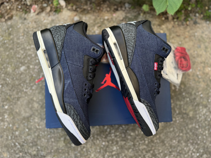 Authentic Jordan 3 Retro Levi’s Indigo