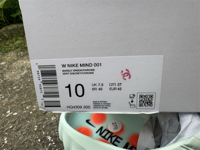 Nike Mind 001 Slide Barely Green