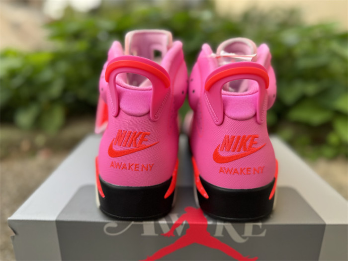 Authentic Air Jordan 6 Retro Awake NY Playful Pink