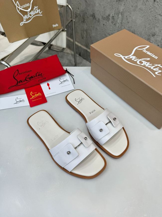 Christian Louboutin women slippers 1：1 quality-011
