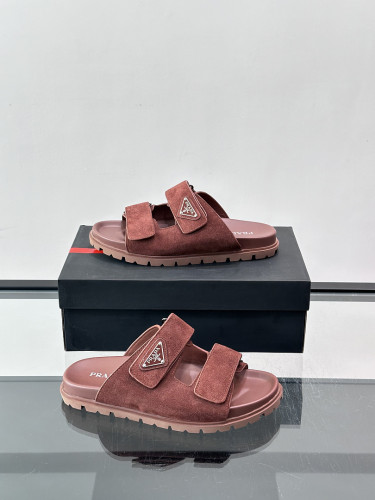 Prada men slippers 1：1 quality-074
