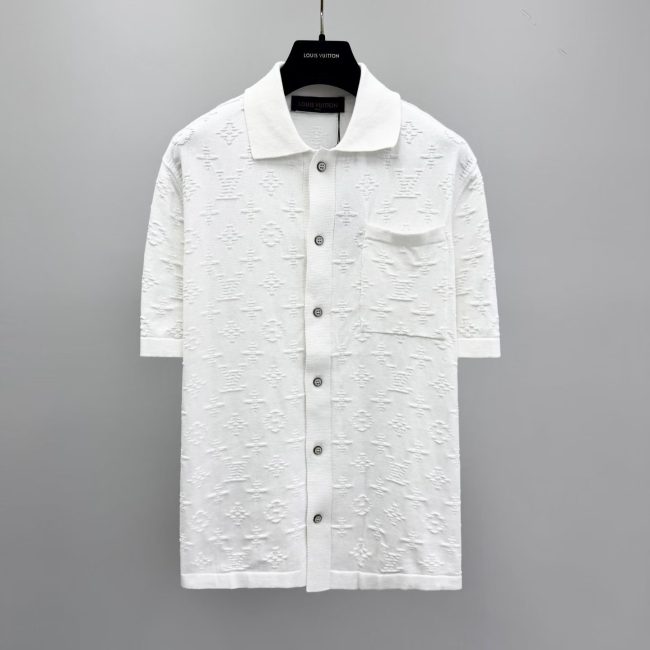 LV Shirt High End Quality-1455