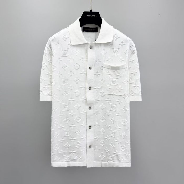 LV Shirt High End Quality-1455
