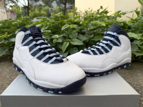 Authentic Air Jordan 10 Retro Ice Blue