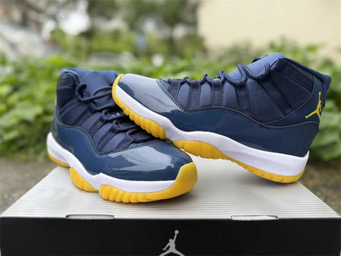 Authentic Air Jordan 11 Michigan