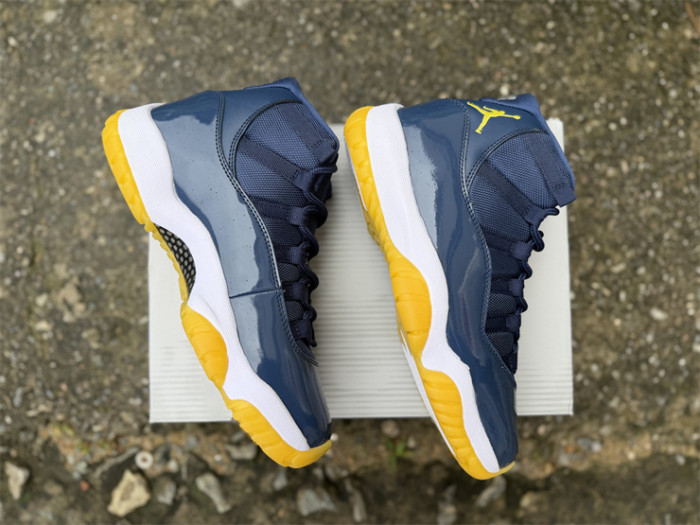 Authentic Air Jordan 11 Michigan
