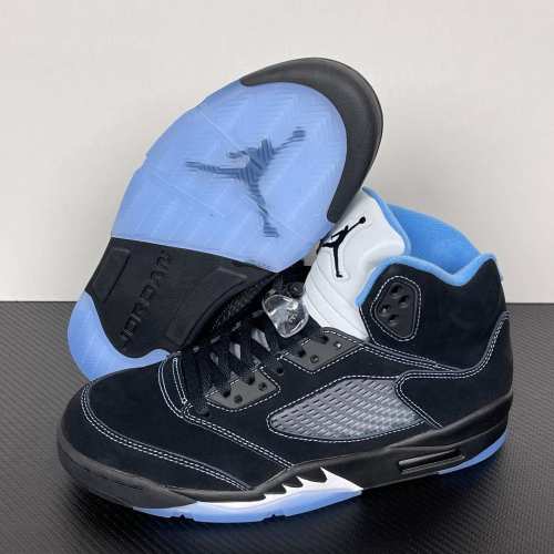 Authentic Air Jordan 5 Retro Black University Blue 2026 GS