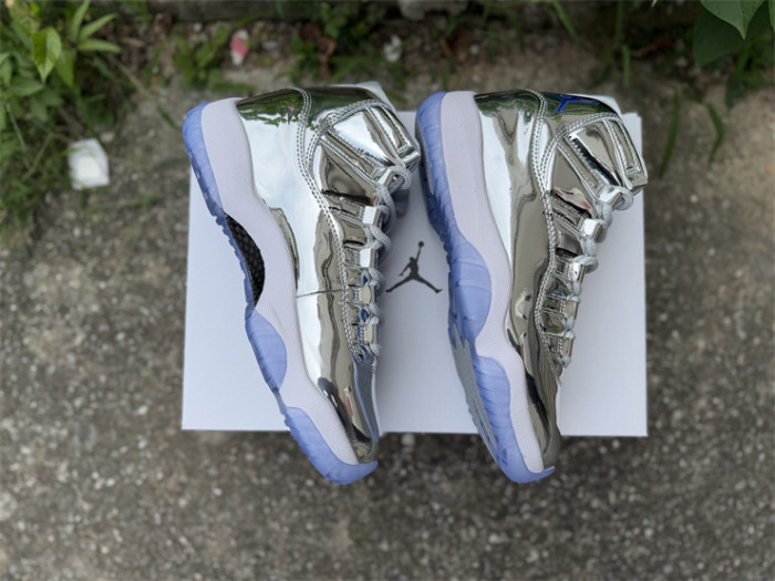 Authentic Air Jordan 11 Sliver